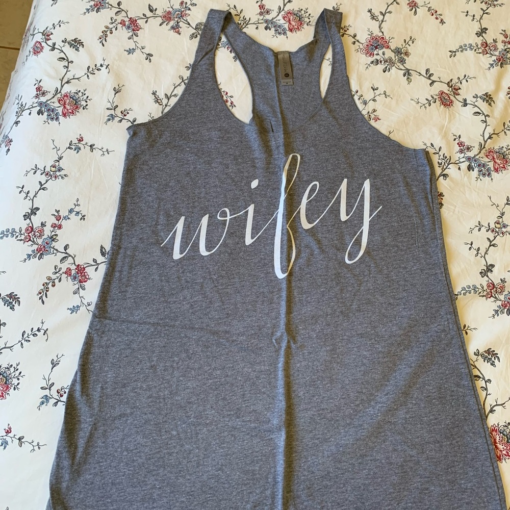 Wifey tank top